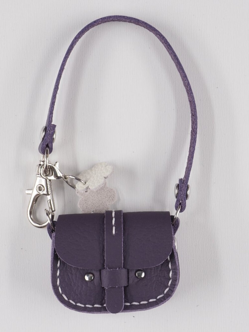 Handmade Mini Leather bag purse bag charm Tiny BJD Blythe size 07-016